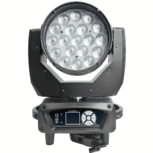 LiRO-LITE Mac Aura 19x15W RGBW 4in1 Wash Zoom LED Moving Light Led Beam Wash Moving Head Stage Light 