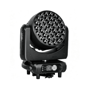 LIRO-LITE DMX512 LED 37x15W Wash Beam Moving Head Light LED Zoom Strobe Beam RGBW 4in1 Stage Light for KTV Theme Park Dj Disco