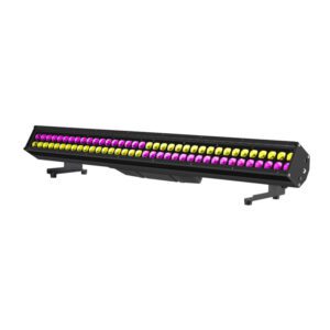 LiRO-LITE Outdoor Waterproof Curtain Light 72PCS*4W Disco Bar Club IP66 LED Wall Washer RGBW 4in1 Stage Background Light Bar
