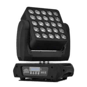 LiRO-LITE 5x5 25pcs*12W Matrix RGBW 4in1 Led Wash Moving Head Light Wall Washer LED Moving Head Matrix Stage Light 