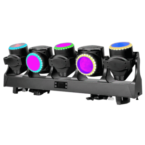 LiRO-LITE LED Tornado TB5 Wash Moving Head 5X120W RGBW 4in1 LED Bar Light Stage Light