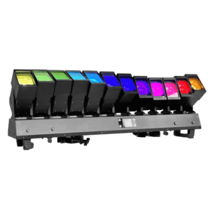 LIRO-LITE Moving Matrix LED Long Strip Beam Wash Lights Medusa 12*60W RGBW 4in1 Zoom Stage Light