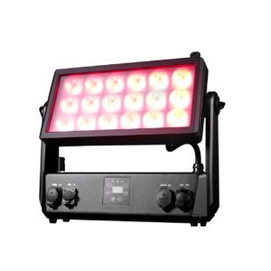 LiRO-LITE IP65 Waterproof 18*20w Battery Led City Color Light Wifi APP 18x20w RGBWA UV 6in1 Wireless Battery Uplight Led Wall Washer