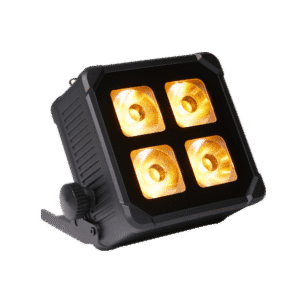 LiRO-LITE Mini LED 4*18W RGBWA+UV Led  Wireless DMX Uplights Battery Power DJ Party Wedding Stage Light With Case
