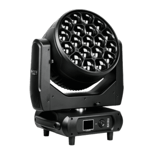 LIRO-LITE Professional Big Bee Eye 19X40W Zoom Wash LED Moving Head RGBW 4in1 Bee Eye Stage Light