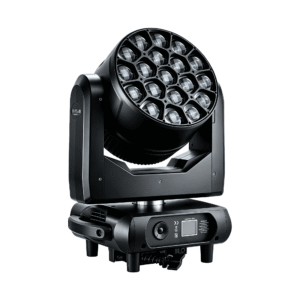 LIRO-LITE DMX512 LED Bee Eye 19 X40W LED Zoom Wash Light RGBW 4in1 Beam Wash Moving Head Stage Lighting