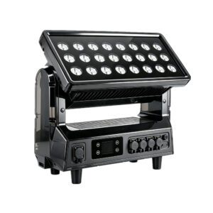 LIRO-LITE 24x40W RGBW 4IN1 LED Flood Light IP66 Strike V Moving Wash Strobe Light