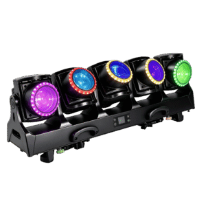 LIRO-LITE LED Tornado TB5 Wash Moving Head 5X120W RGBW 4in1 LED Bar Light Stage Light
