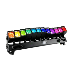 LIRO-LITE 12x60w LED Moving Head Wash Beam Light 12pcs 60w Pixel Zoom Bar Moving Head Wash Light