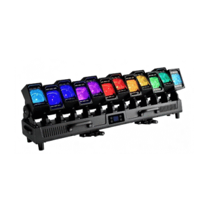 LIRO-LITE Waterproof 12x60w RGBW 4in1 Led Medusa Moving Beam Light with RGB Led Strips Moving Head Beam Wash Pixel Zoom Matrix Bar Light