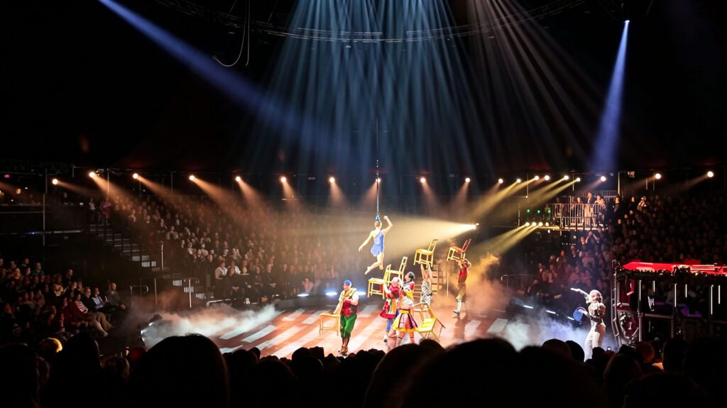 Professional Circus Stage Lighting Design