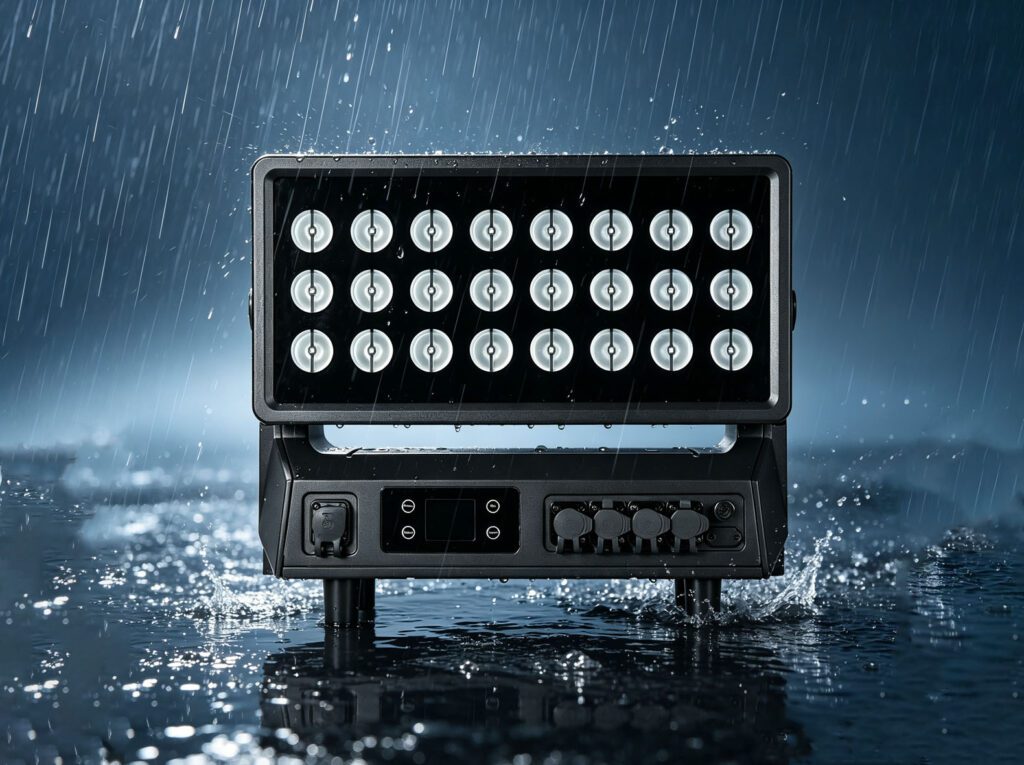 LIRO-LITE IP STRIKE V 700W LEDs Moving Head Floodlight